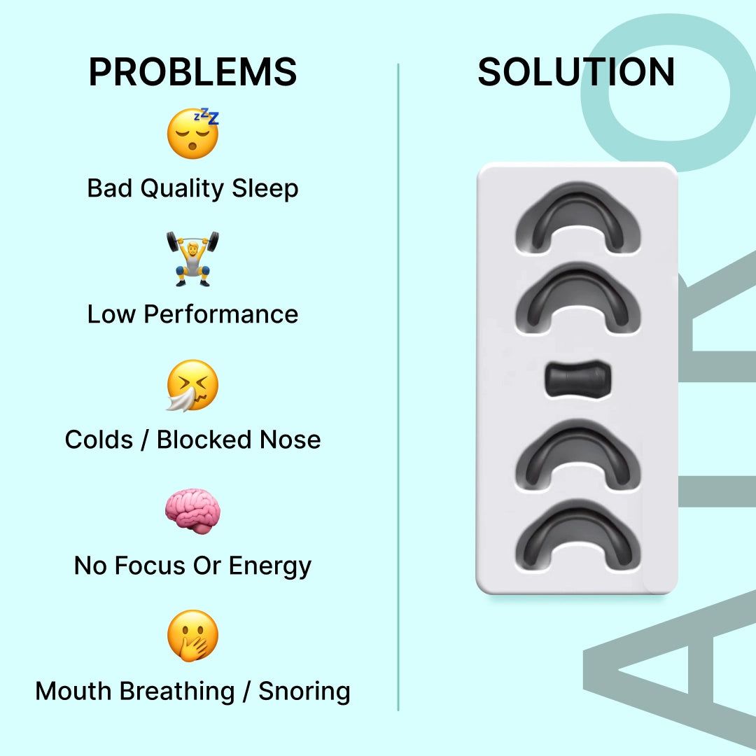 The New Standard In Breathing — Eliminate nasal blockage, reduce snoring, and boost airflow for peak exercise performance and restful sleep.