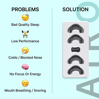 The New Standard In Breathing — Eliminate nasal blockage, reduce snoring, and boost airflow for peak exercise performance and restful sleep.
